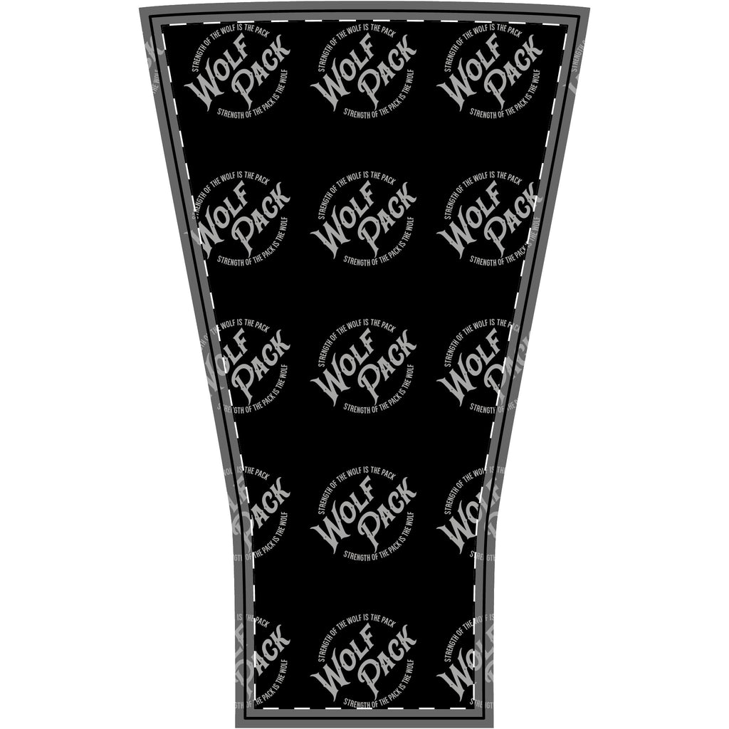 Wolf Pack Logo Arm Sleeve — Black Compression Sleeve