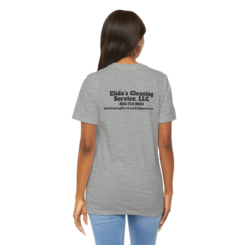 Elida's Cleaning Service Logo Tee — Staff Uniform T-Shirt
