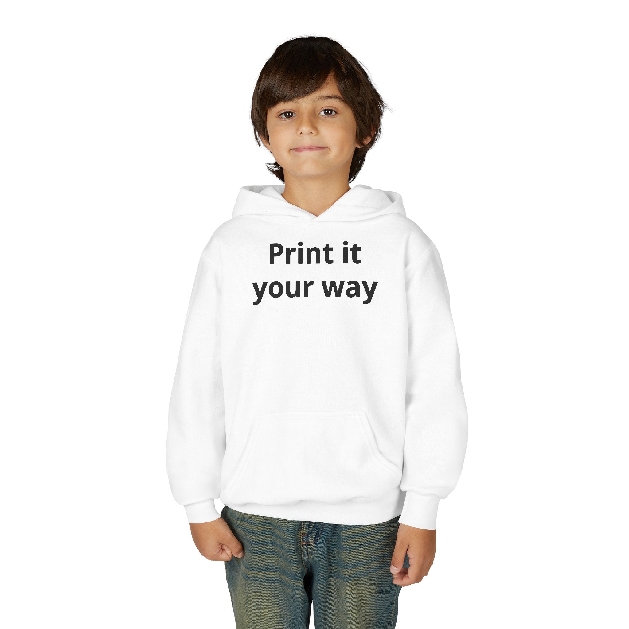 "Designed by You"  – Youth Customizable Kids' Pullover