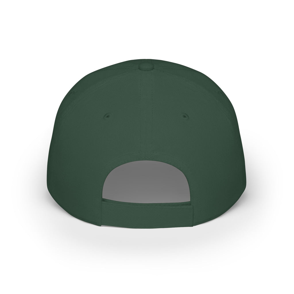 Custom Embroidered Baseball Cap(text)  — "Designed by You" Low-Profile Hat