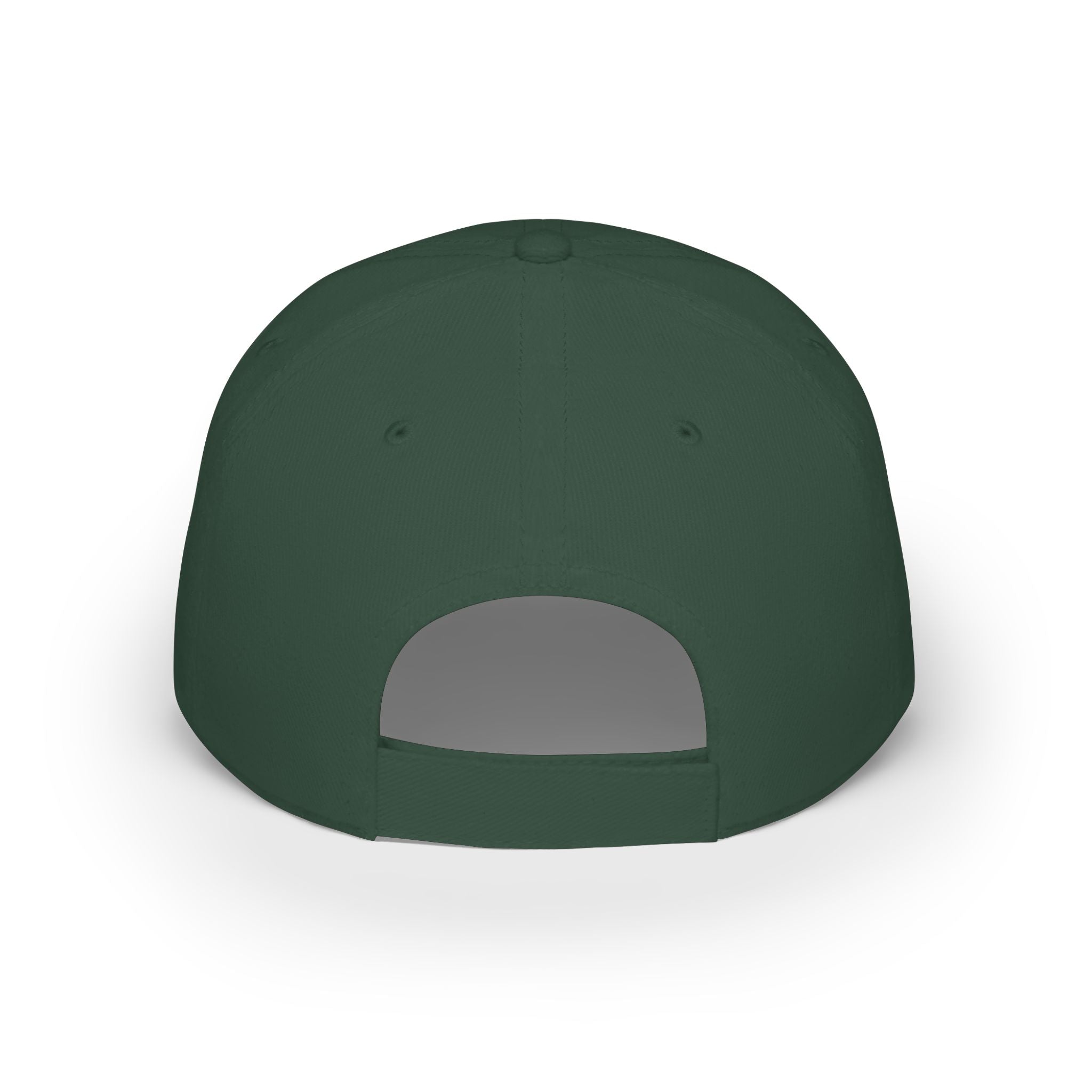 Custom Embroidered Baseball Cap(text)  — "Designed by You" Low-Profile Hat