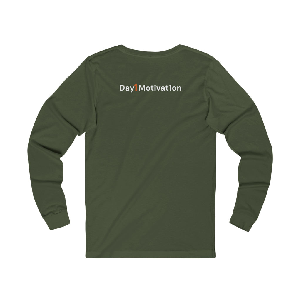 "I'm What Goals Looks Like" Long Sleeve Tee — Motivational Fitness Shirt