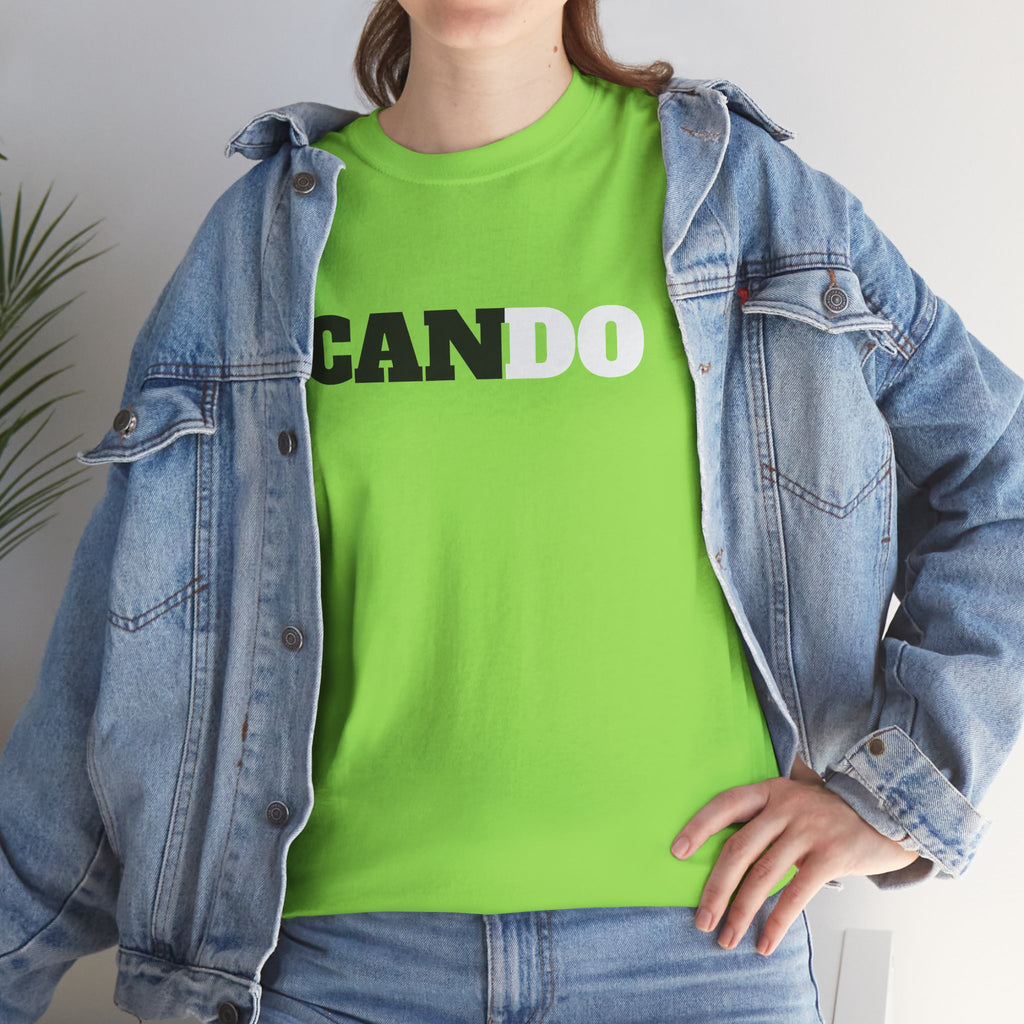 CAN•DO Motivational Tee — Inspirational Cotton T-Shirt