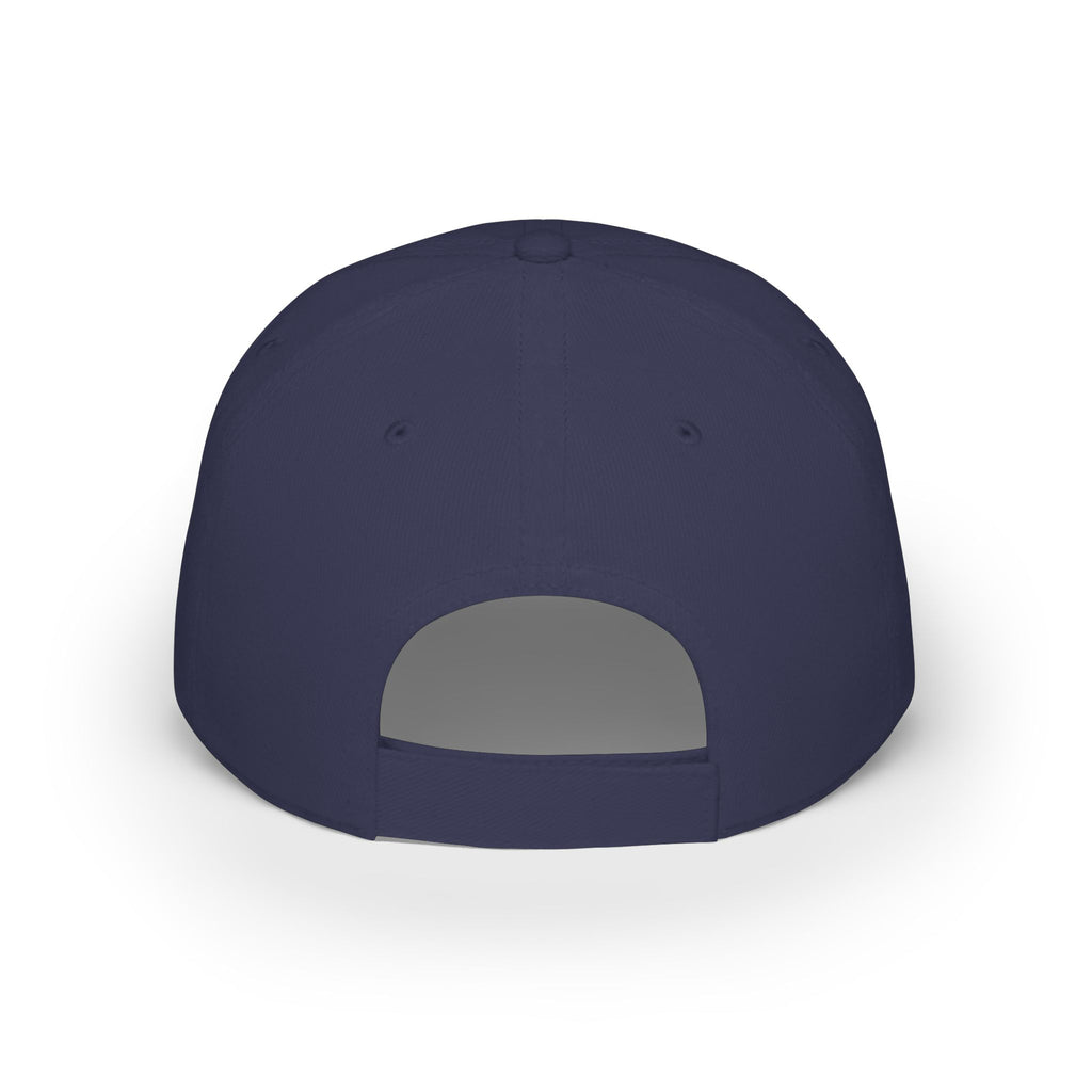 Custom Embroidered Baseball Cap(text)  — "Designed by You" Low-Profile Hat