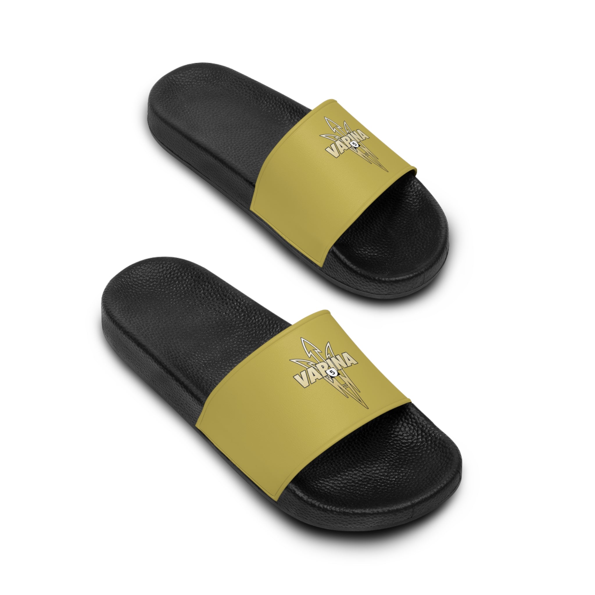 Men's VARINA Route 5 Logo Slide Sandals - Navy