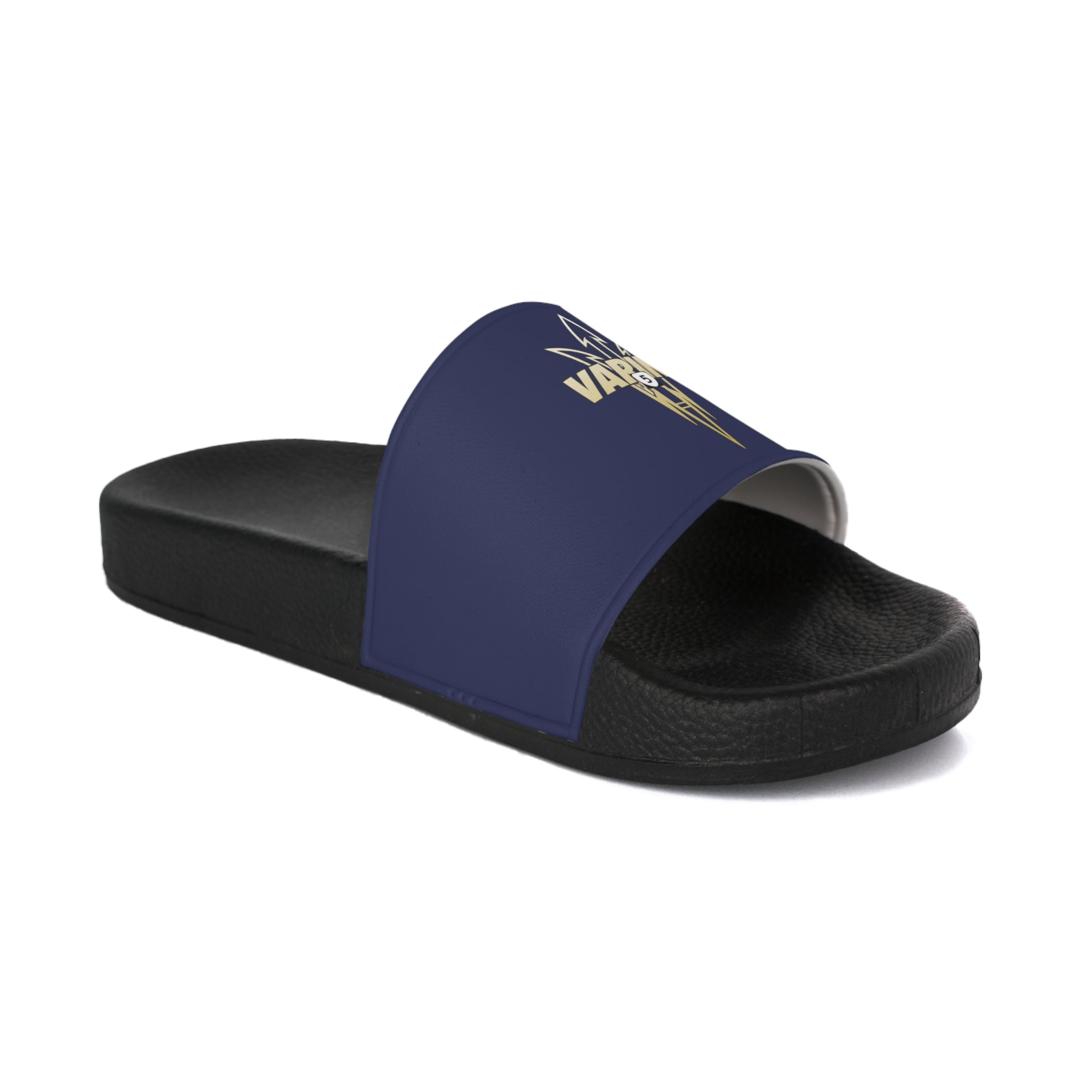 Men's VARINA Route 5 Logo Slides - Navy