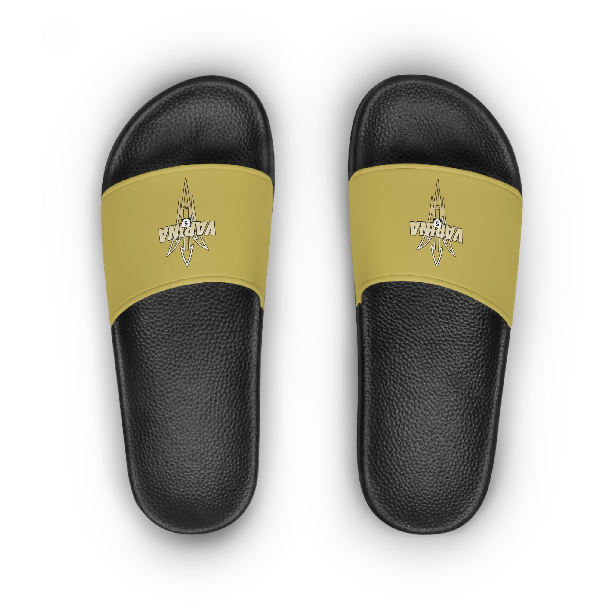 Women's Varina Route 5 Slides  —  Vegas Gold
