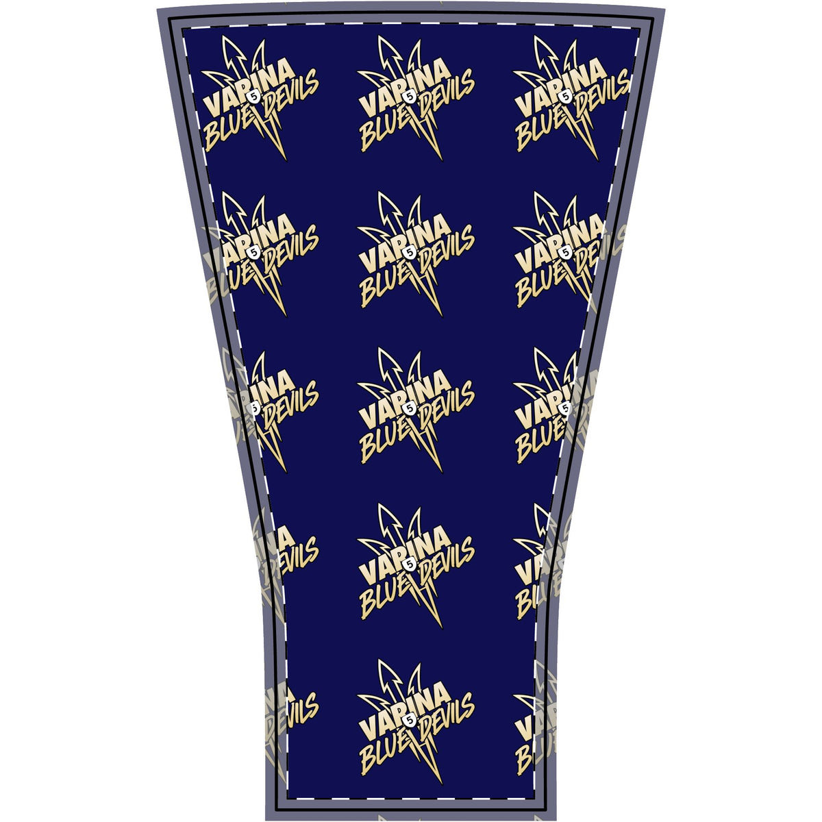 Varina Blue Devils Arm Sleeves — Navy Sports Compression Sleeve