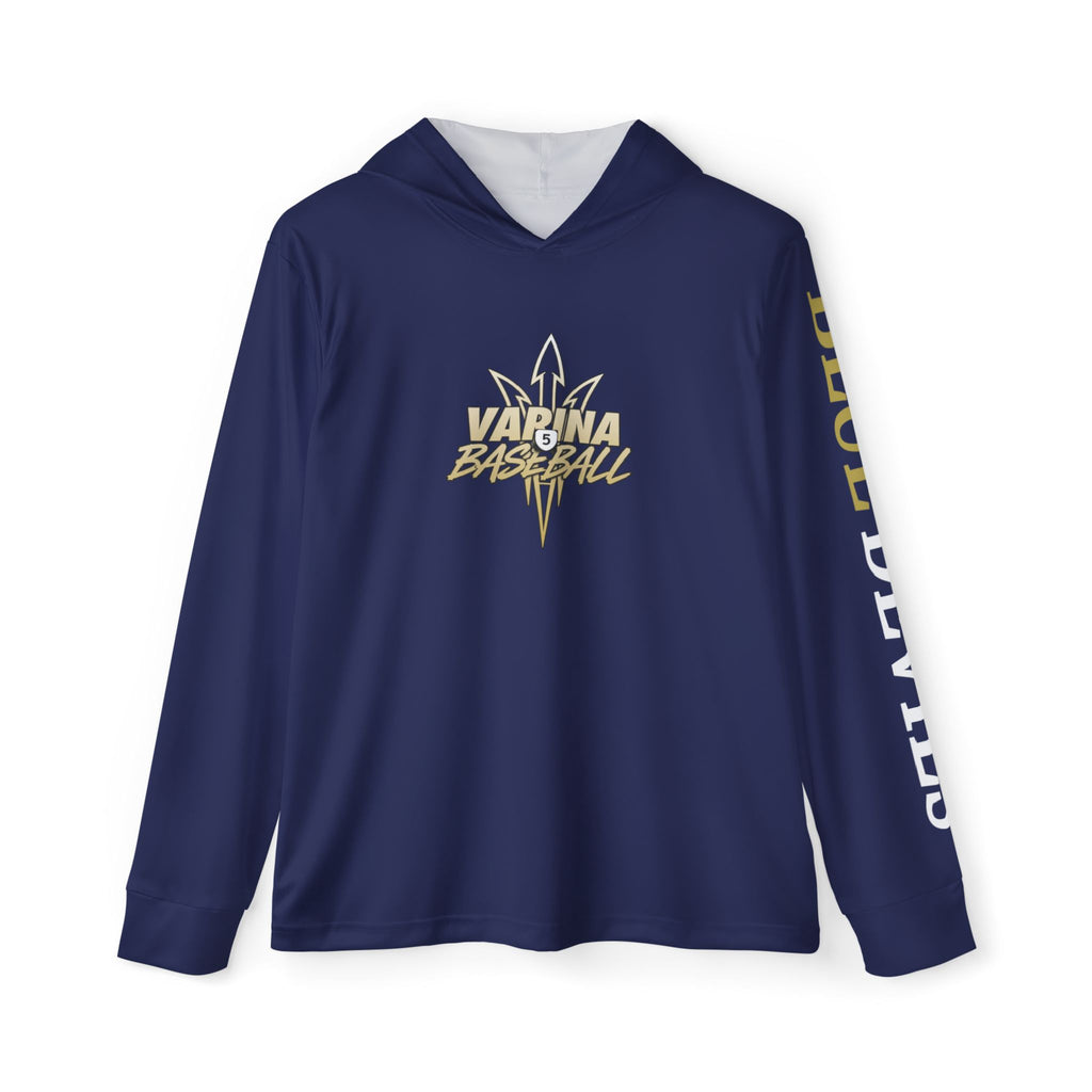 Varina Route 5 Baseball Warmup Hoodie (AOP) - Navy