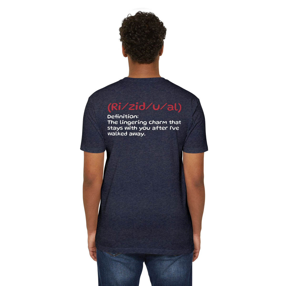 "Rizzidual" T‑Shirt w/ Back Definition
