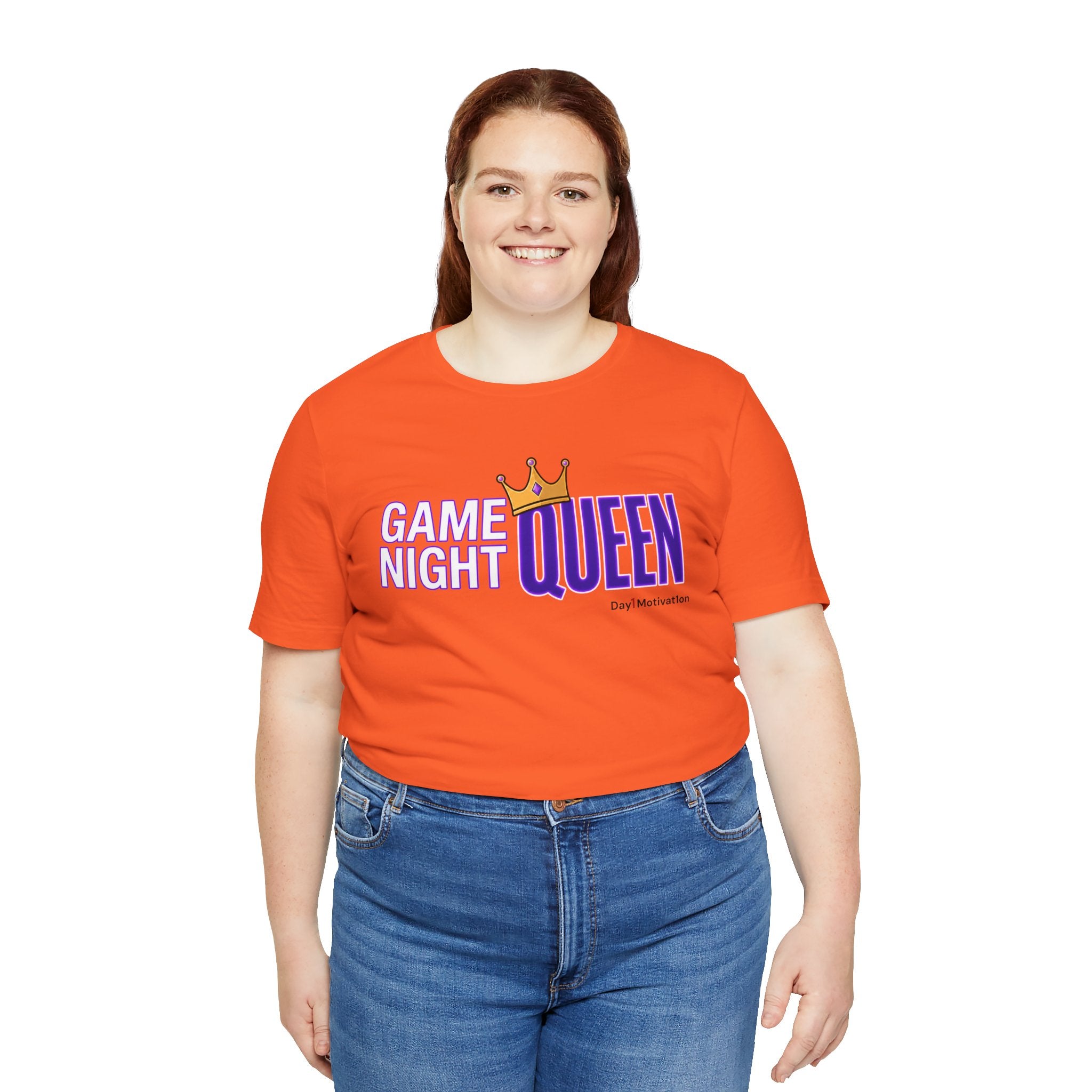 Game Night Queen T-Shirt — Graphic Tee for Game Nights & Parties