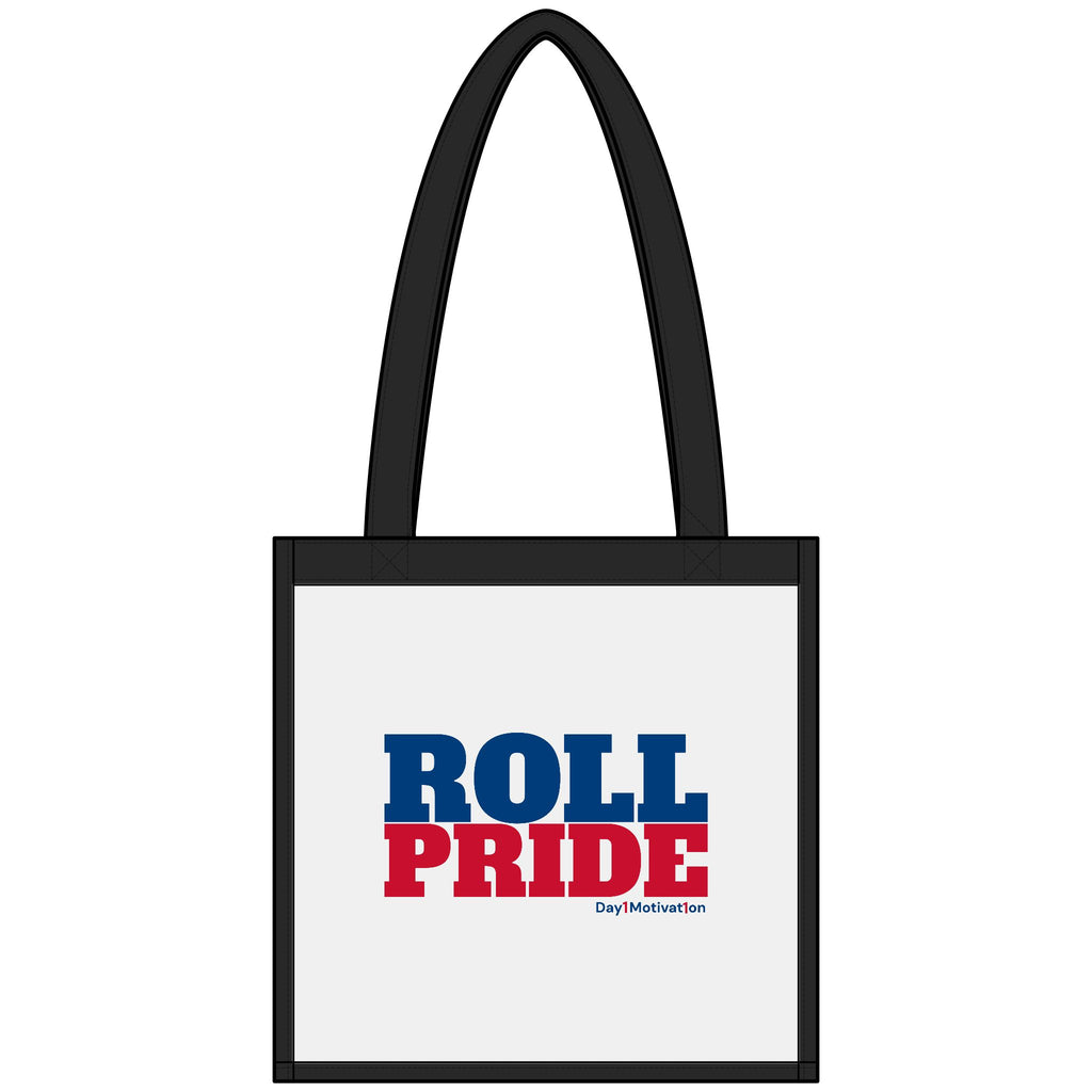 Clear Stadium Tote — "ROLL PRIDE" Panther Spirit Clear Stadium Bag