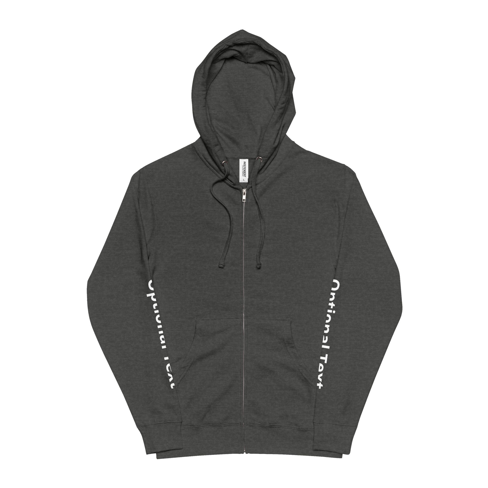 "Designed by You"  — Zip-Up Hoodie Graphic Fleece Zip Hoodie