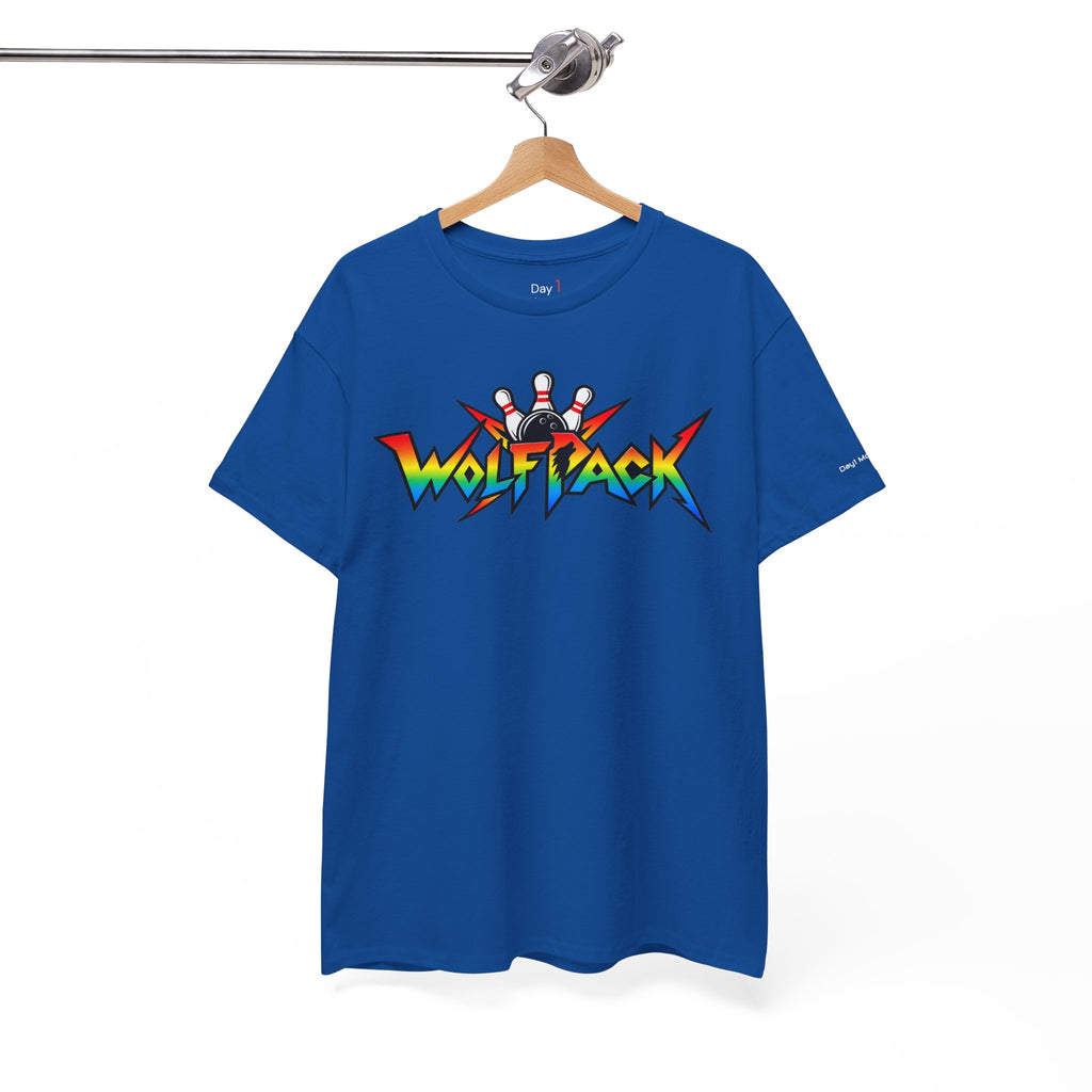 "Wolfpack Force" Bowling Tee — Graphic T-Shirt
