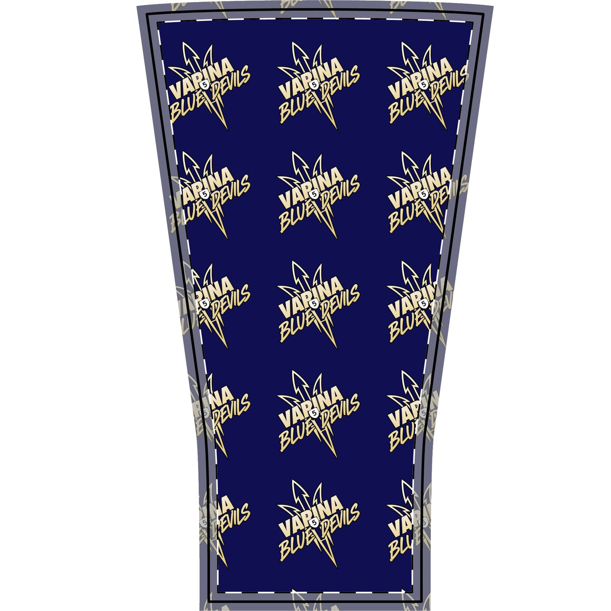 Varina Blue Devils Arm Sleeves — Navy Sports Compression Sleeve
