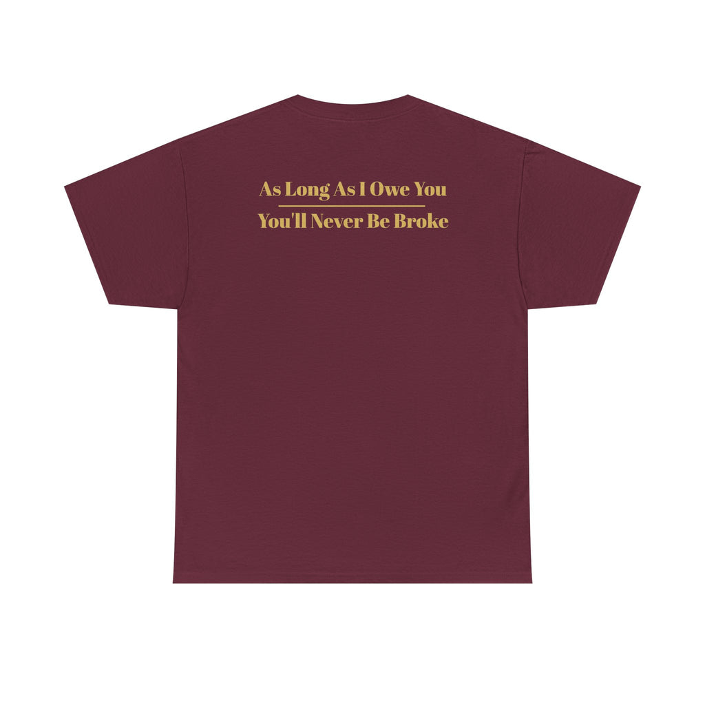 “IOU" Funny Unisex — Graphic Tee