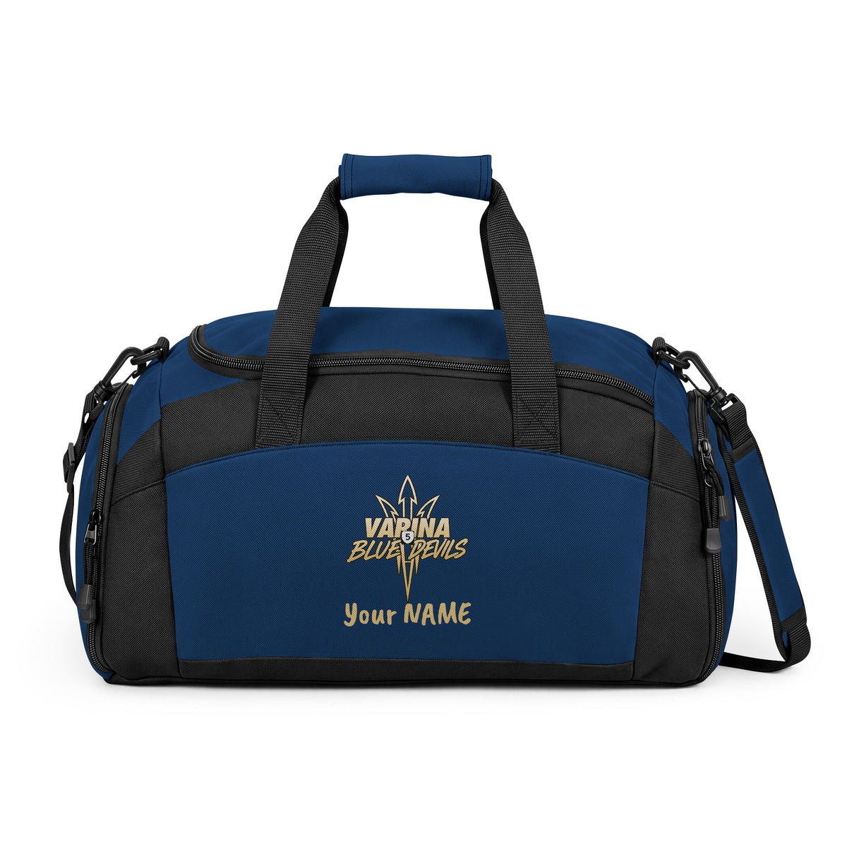 Varina Blue Devils Embroidered Gym Bag