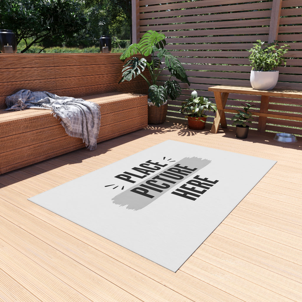 Custom Picture Print Doormat for Patio, Porch & Garden