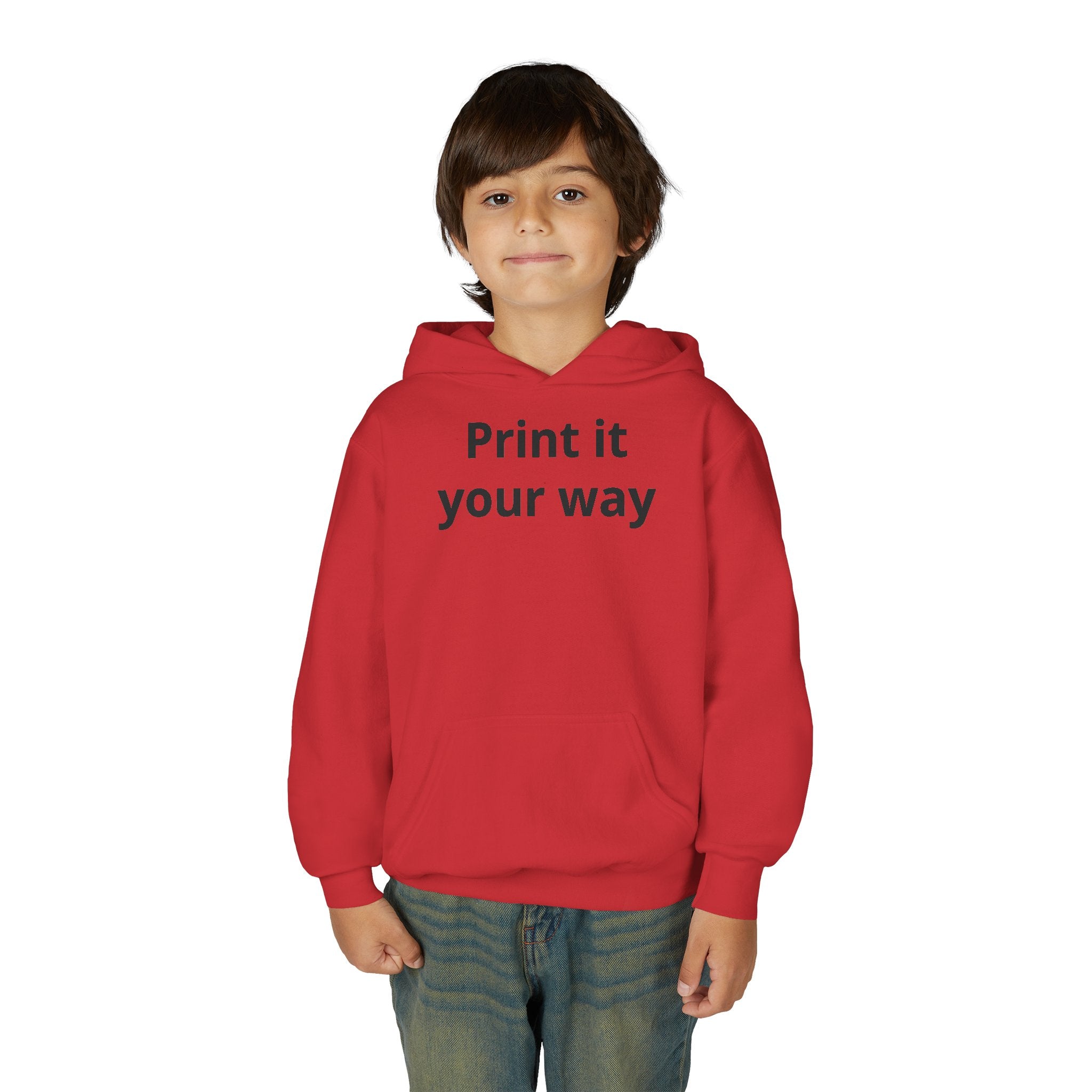 "Designed by You"  – Youth Customizable Kids' Pullover