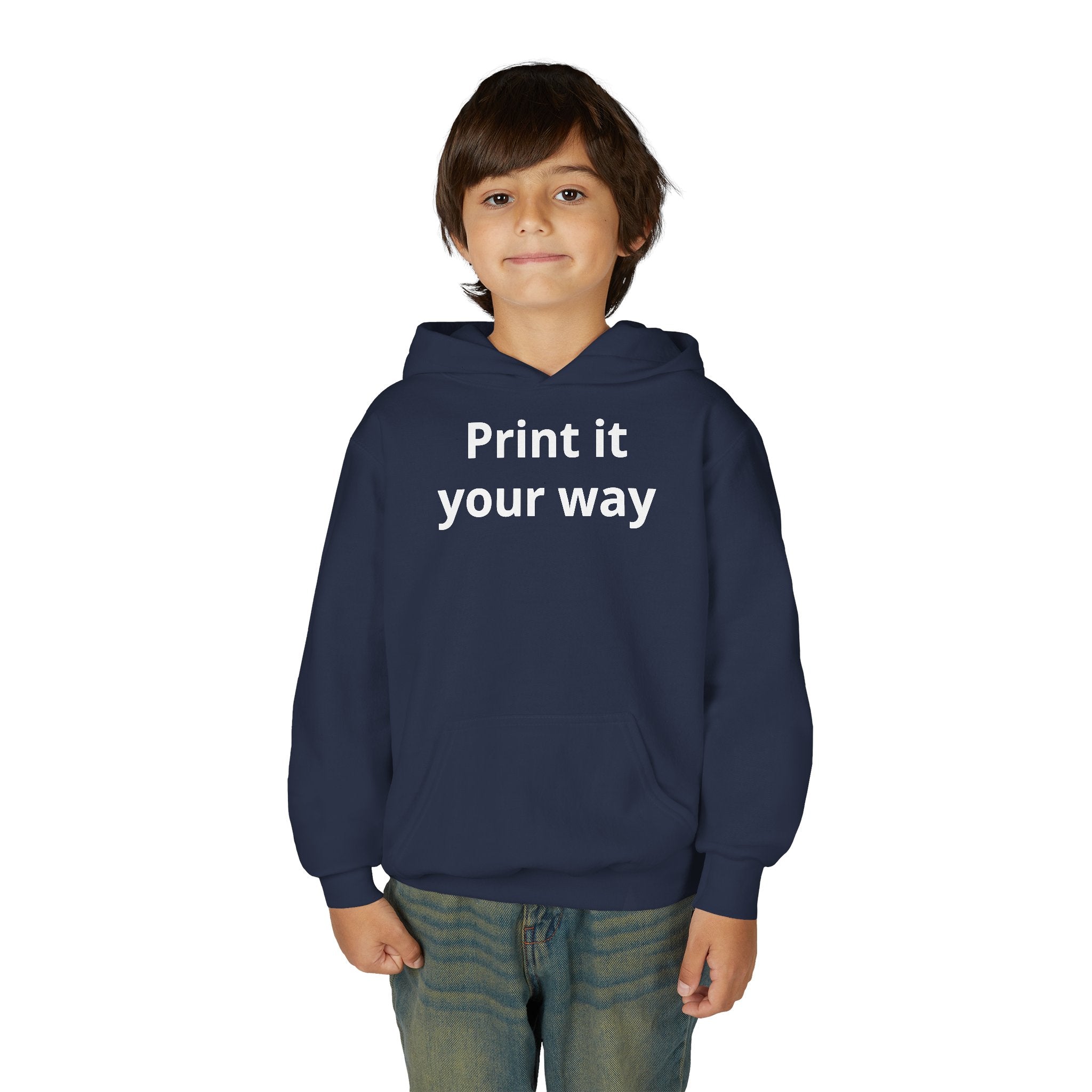 "Designed by You"  – Youth Customizable Kids' Pullover