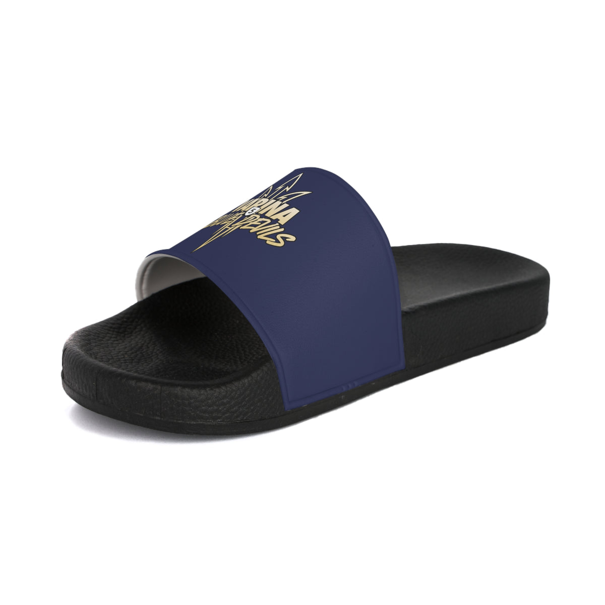 Men's VARINA Route 5 Logo Slides - Navy