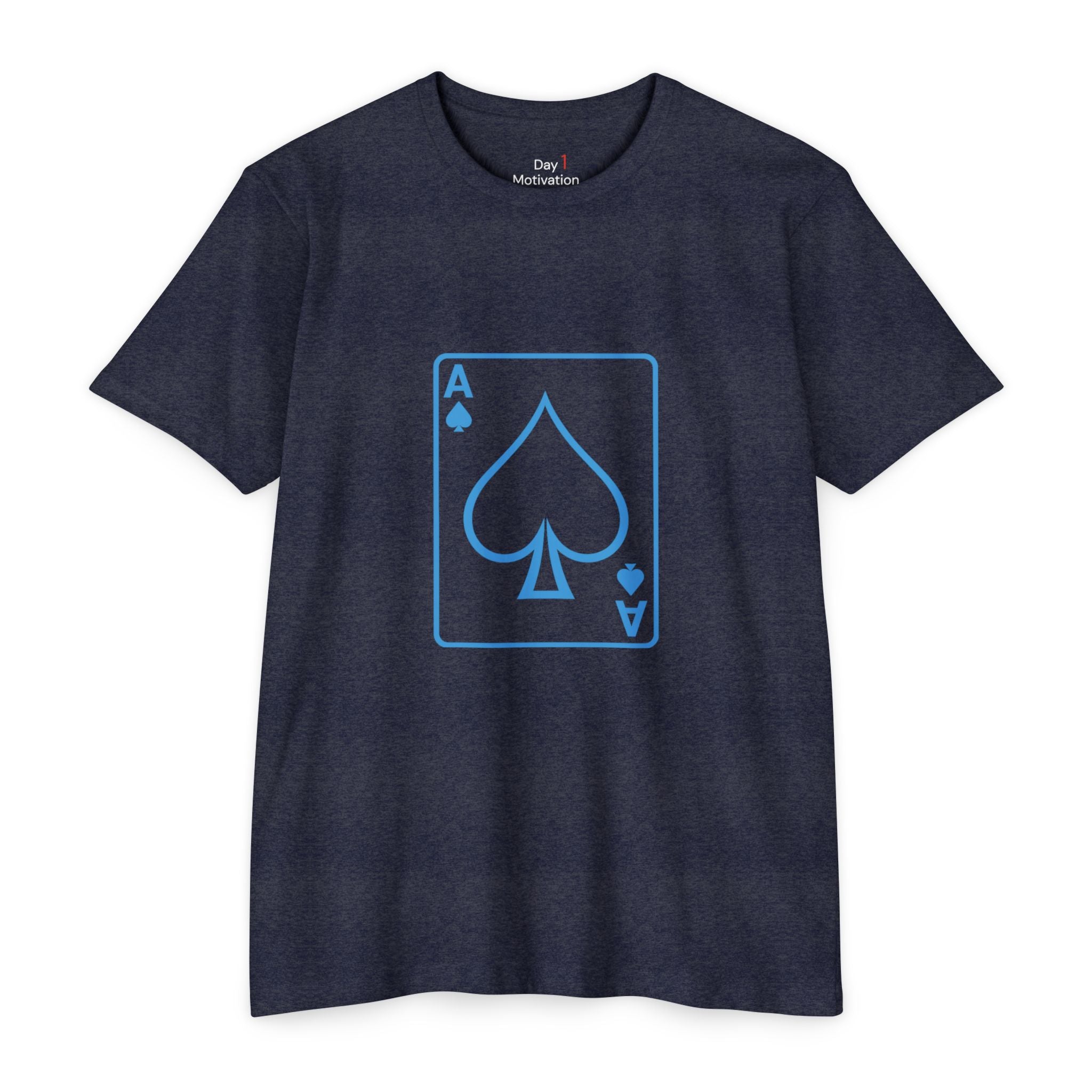 Ace of Js  — Black/Gamma Blue T-Shirt