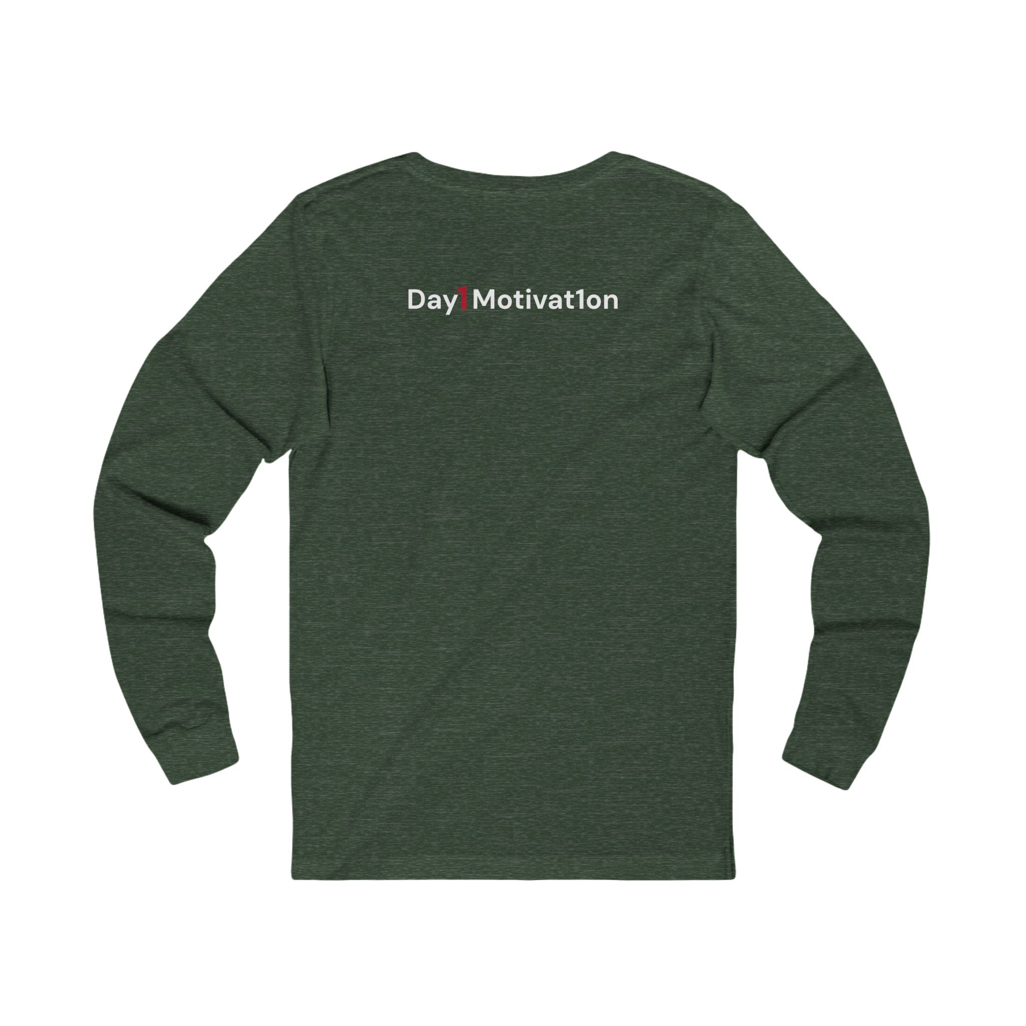 "I'm What Goals Looks Like" Long Sleeve Tee — Motivational Fitness Shirt