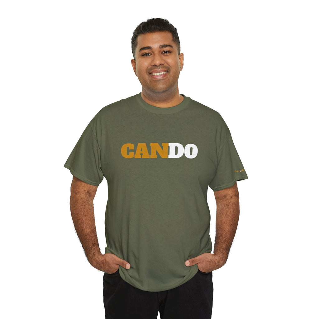 CAN•DO Motivational Tee — Inspirational Cotton T-Shirt