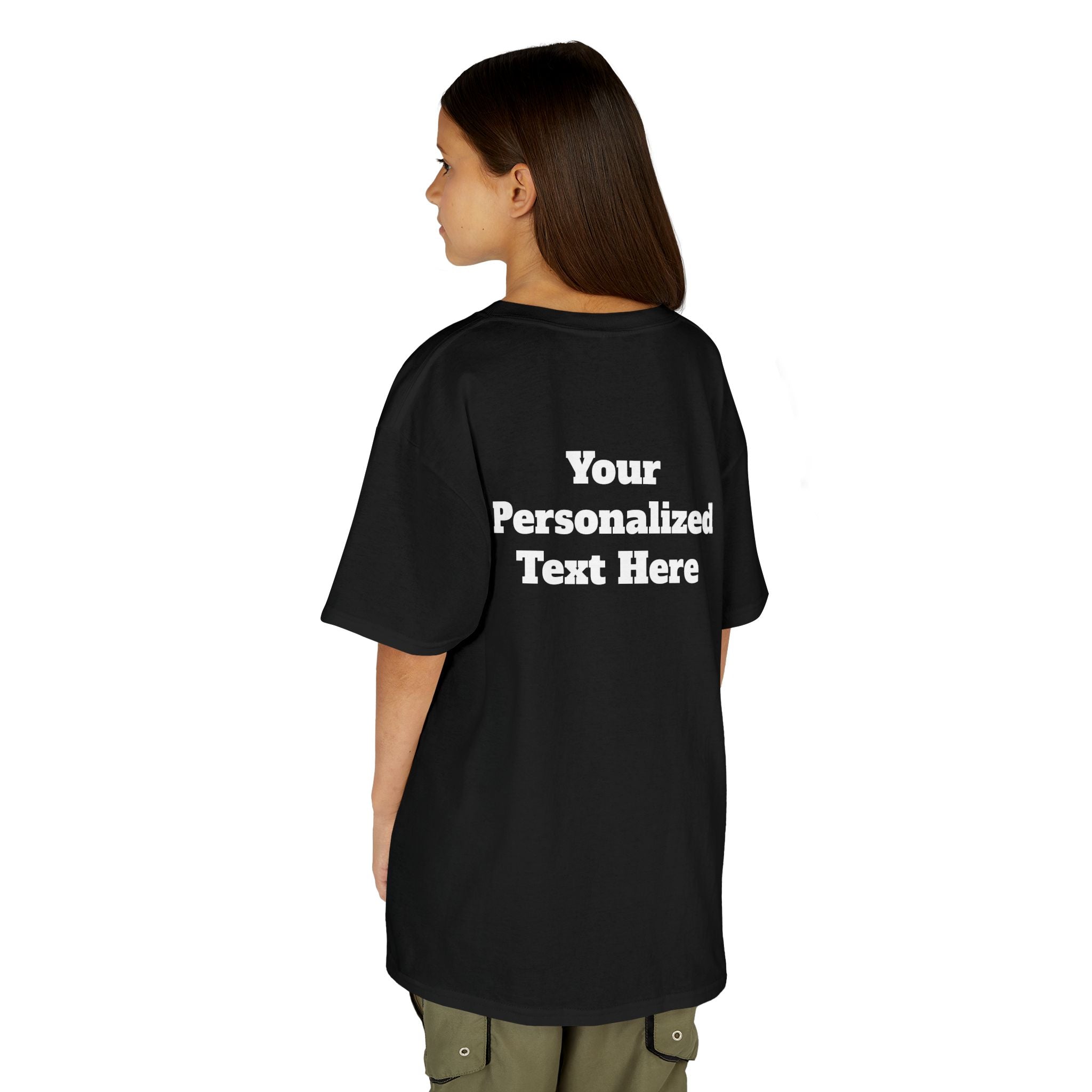 Personalized Tee for Birthdays, Team & School — "Designed by  You" Customizable Kids T-Shirt