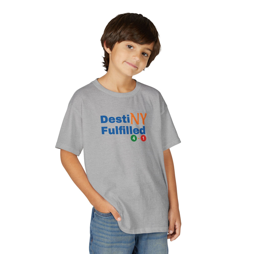"DestiNY Fulfilled" Youth Tee — 53 Years in the Making (New York Championship)