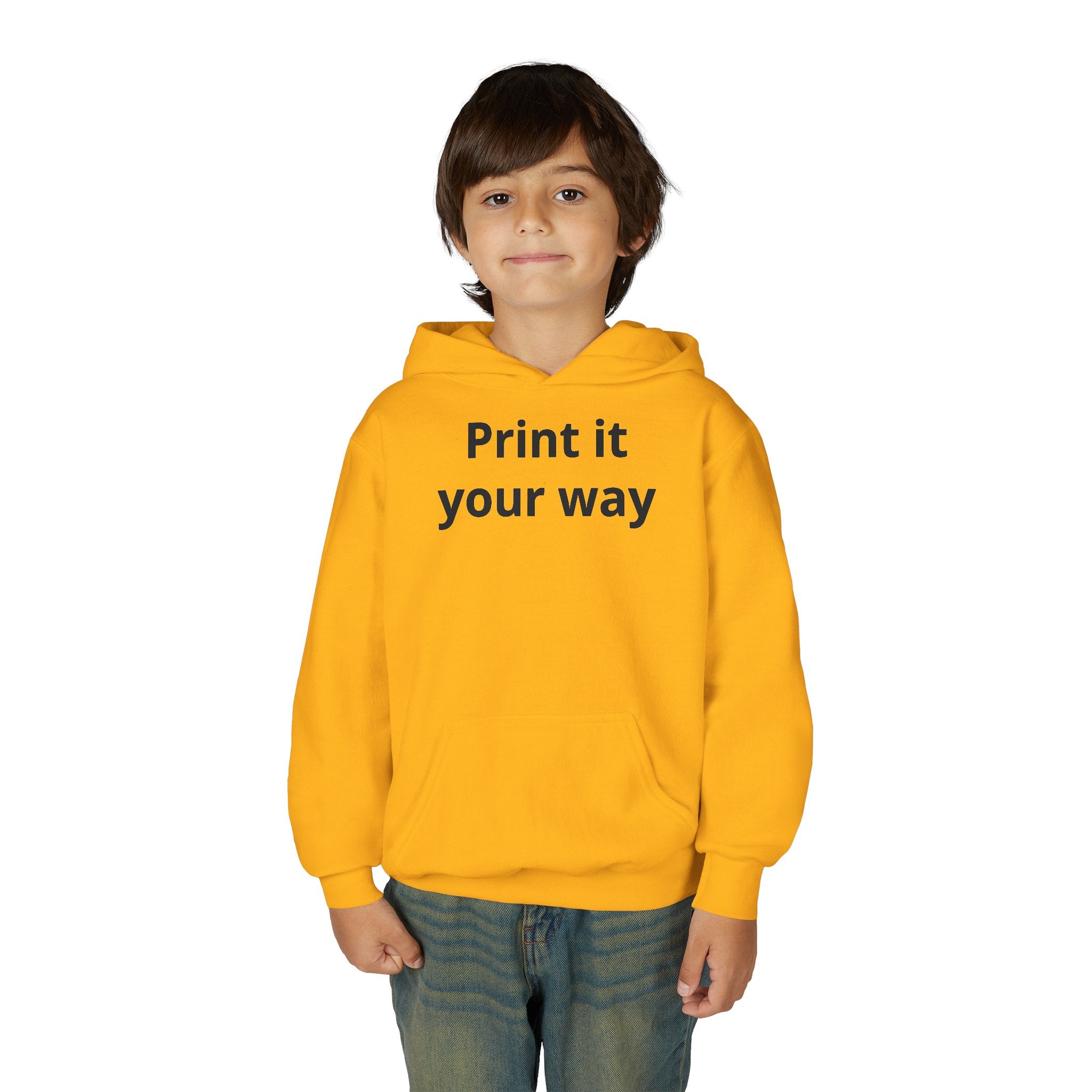 "Designed by You"  – Youth Customizable Kids' Pullover