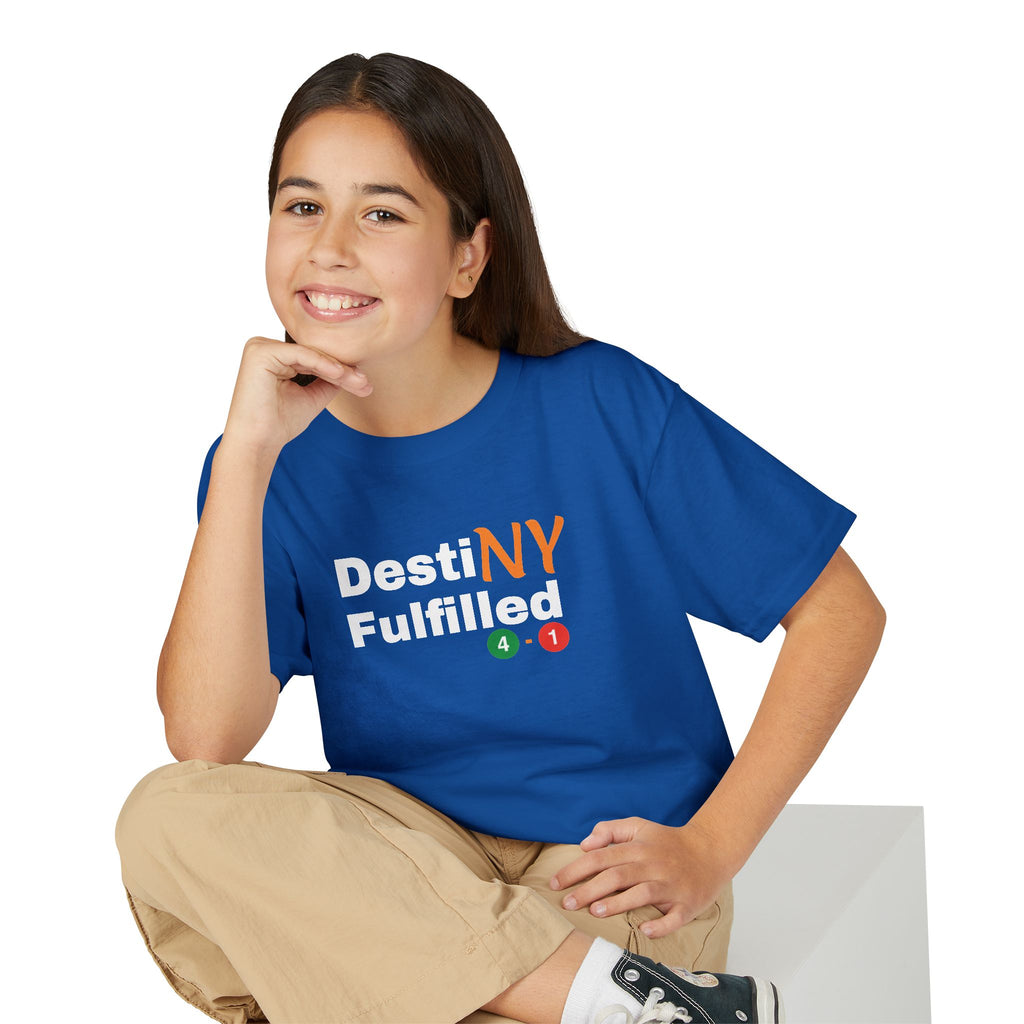 "DestiNY Fulfilled" Youth Tee — 53 Years in the Making (New York Championship)
