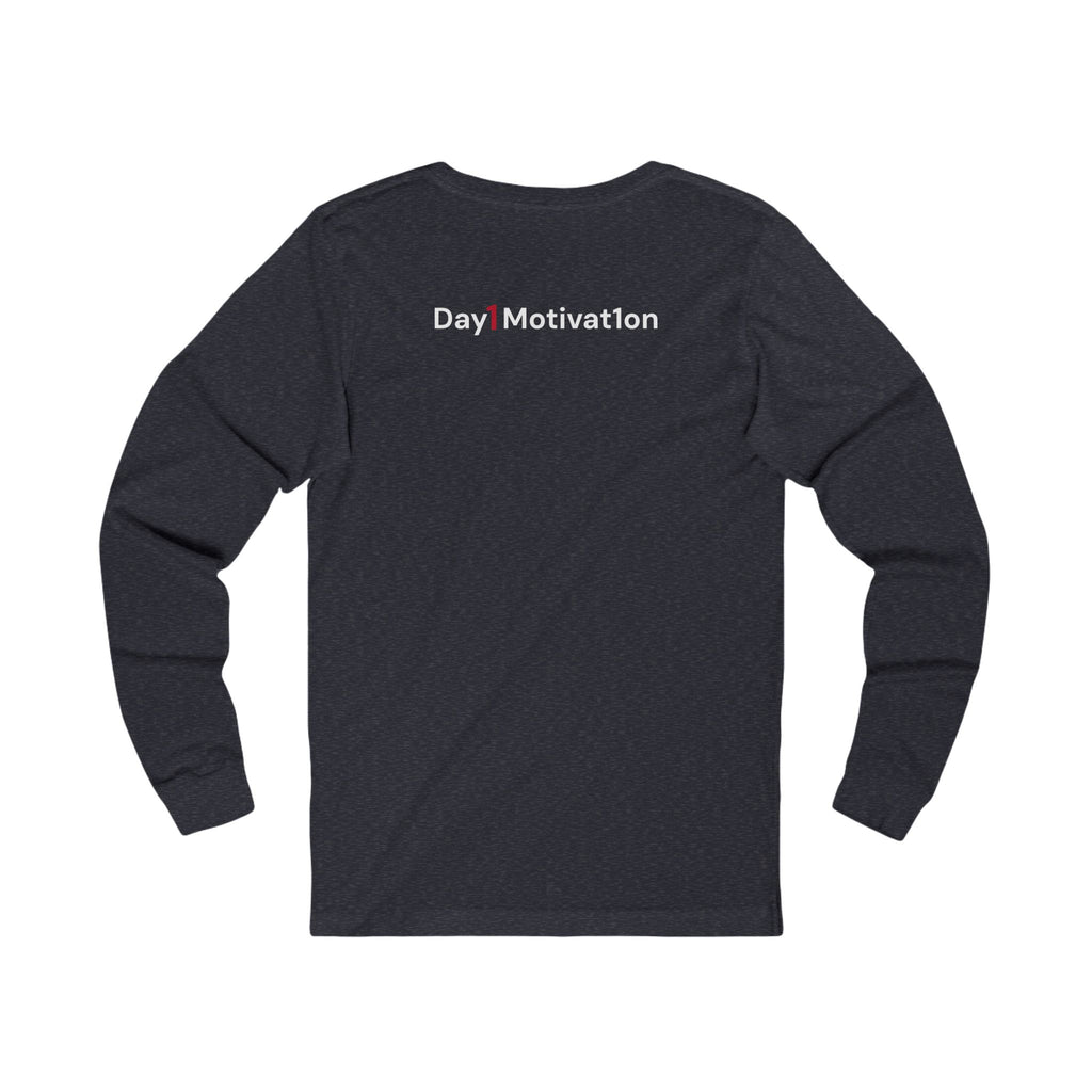 "I'm What Goals Looks Like" Long Sleeve Tee — Motivational Fitness Shirt
