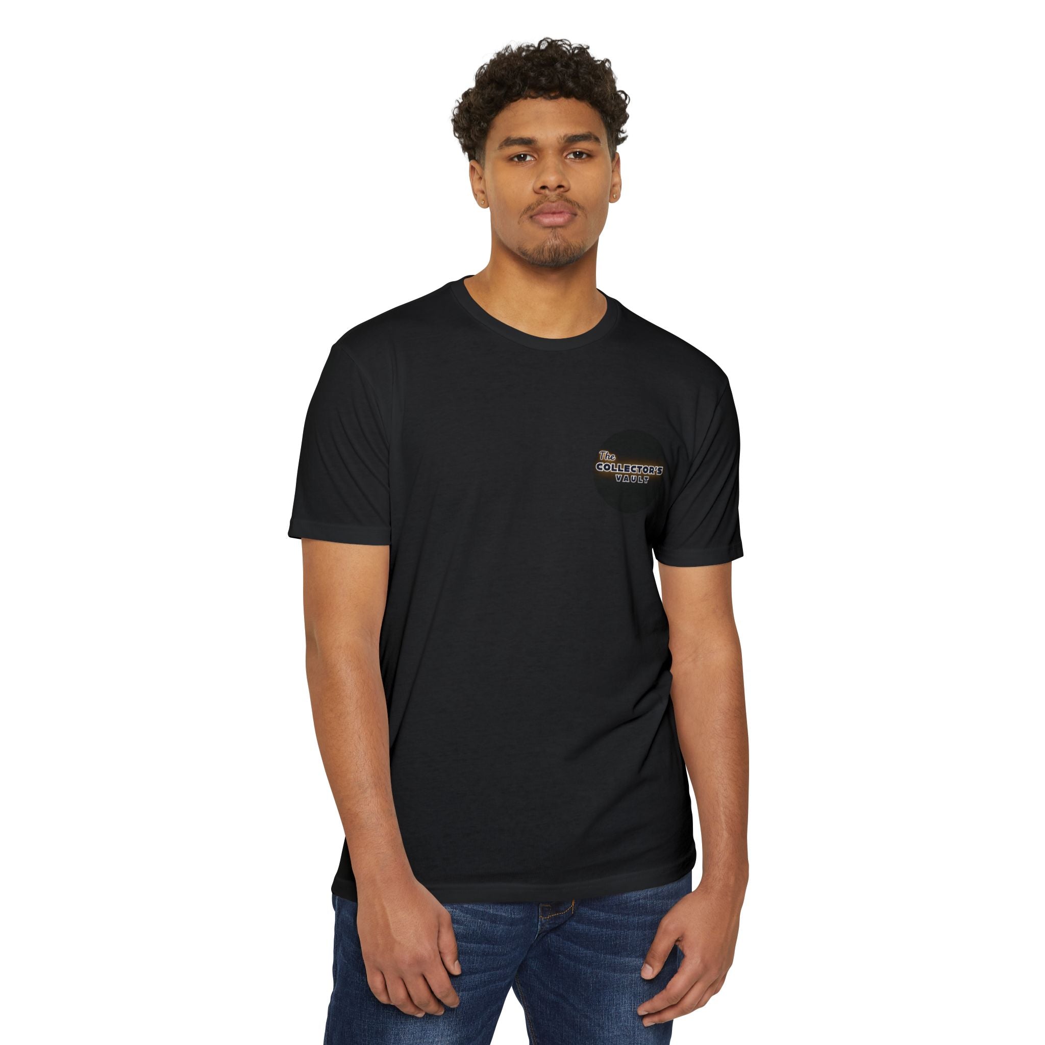 Collector's Vault Logo T-Shirt – Retro Graphic Back Print