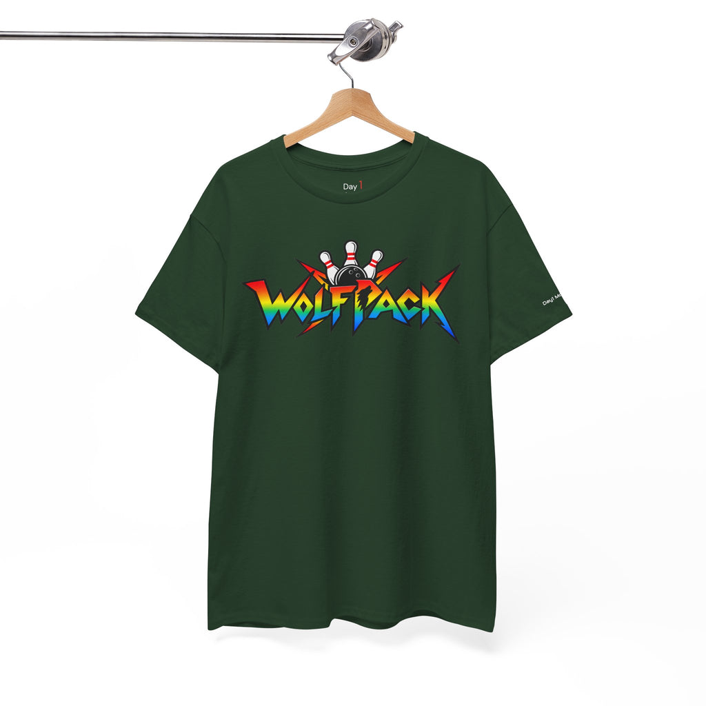 "Wolfpack Force" Bowling Tee — Graphic T-Shirt