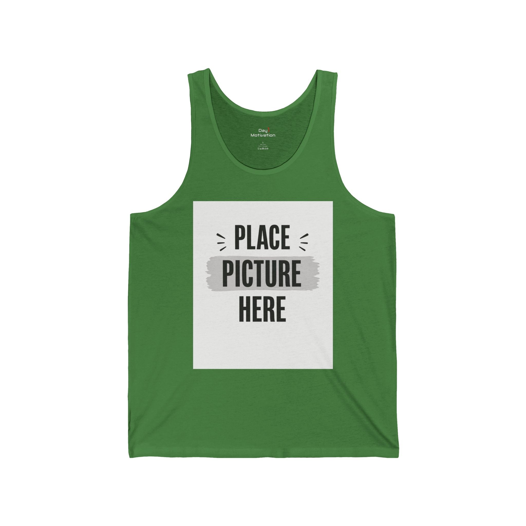 Custom Minimal Workout & Daily Grind Tee (image) — "Designed by You" Tank Top