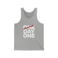 Motivational "One Day One" Tank Top — Minimal Workout & Daily Grind Tee