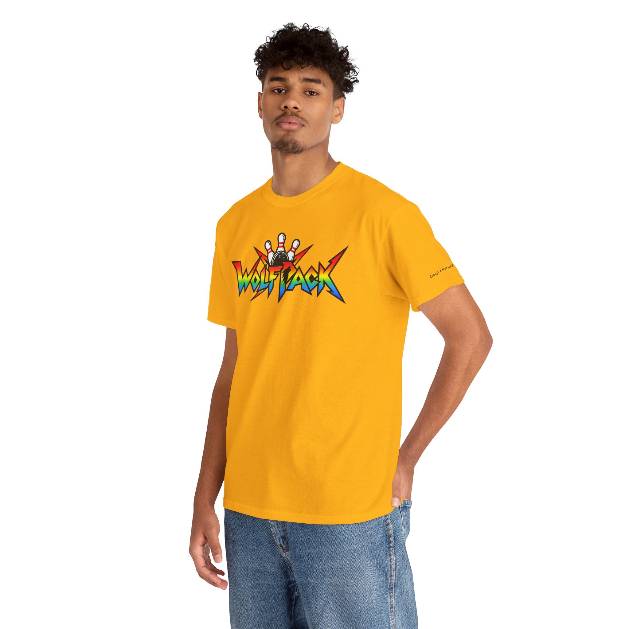 "Wolfpack Force" Bowling Tee — Graphic T-Shirt