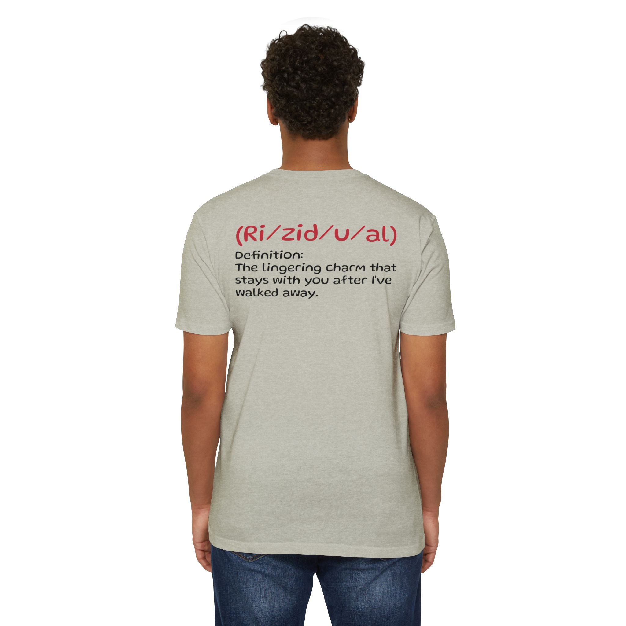 "Rizzidual" T‑Shirt w/ Back Definition