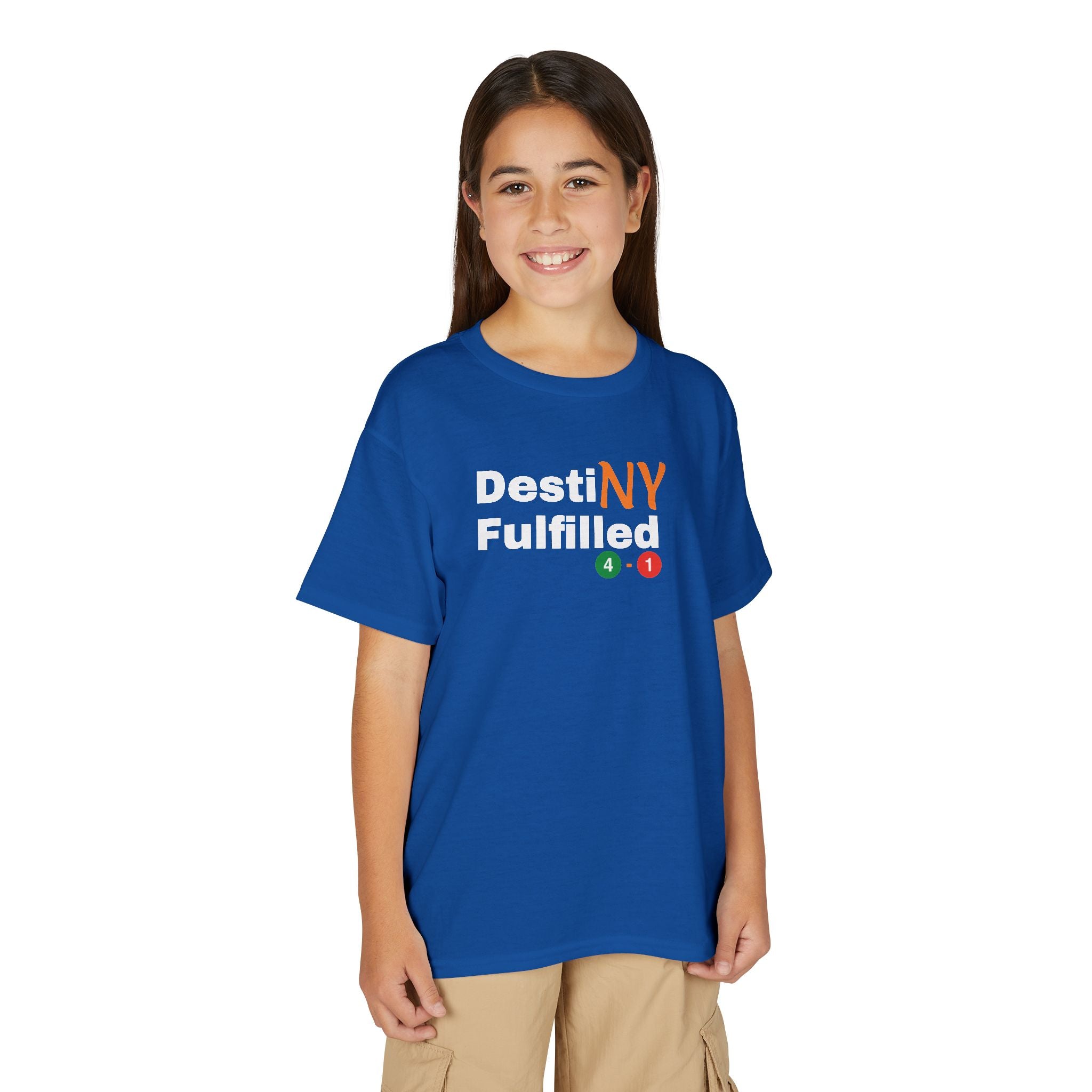 "DestiNY Fulfilled" Youth Tee — 53 Years in the Making (New York Championship)