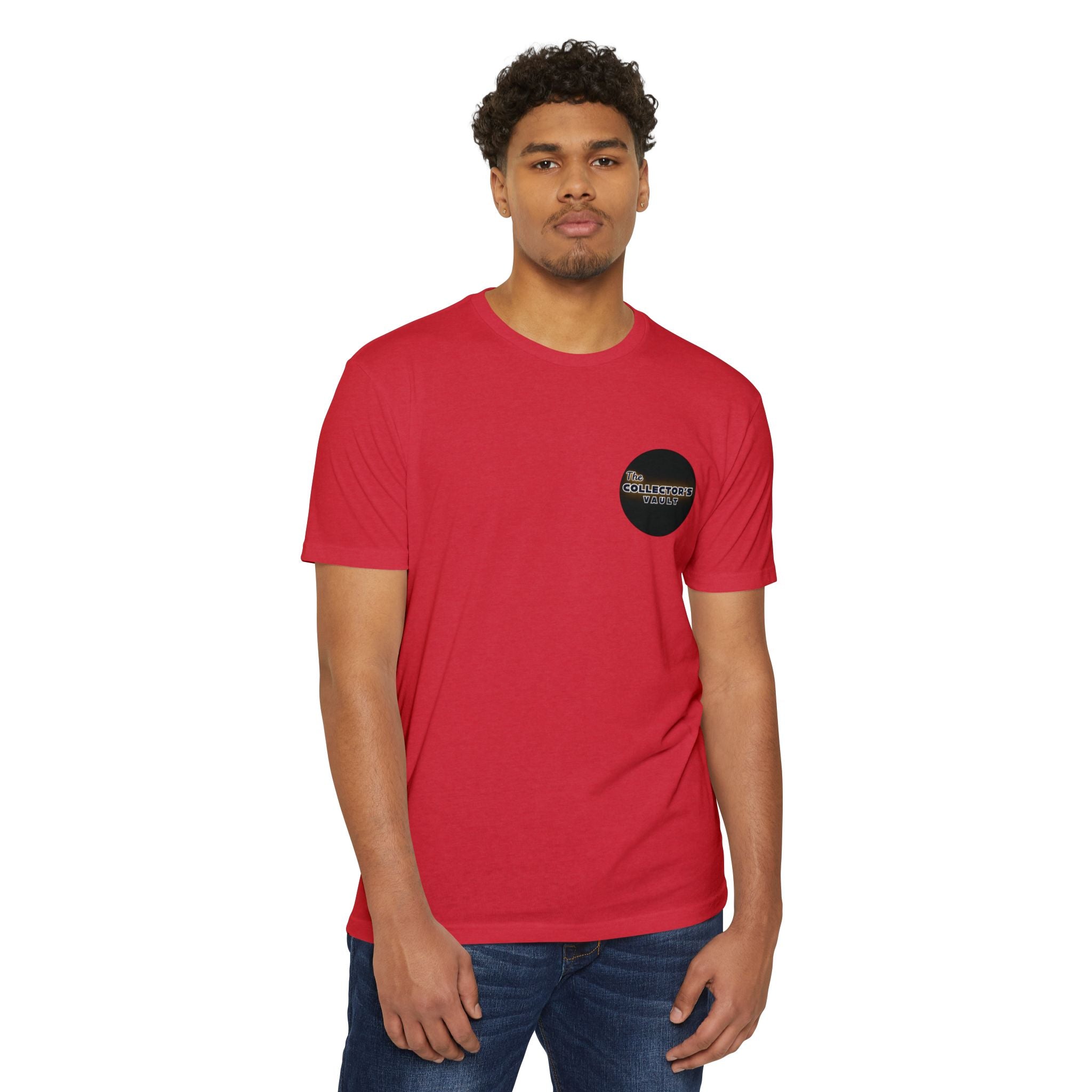 Collector's Vault Logo T-Shirt – Retro Graphic Back Print
