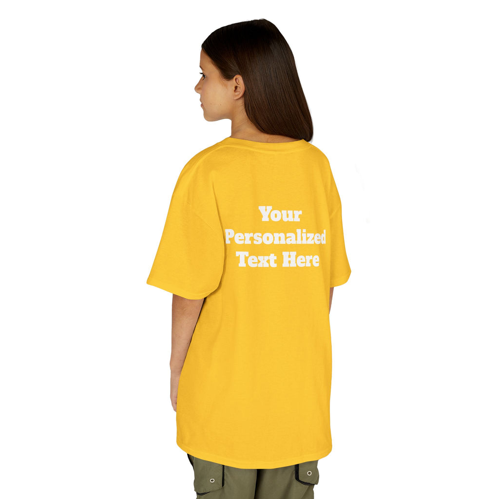 Personalized Tee for Birthdays, Team & School — "Designed by  You" Customizable Kids T-Shirt