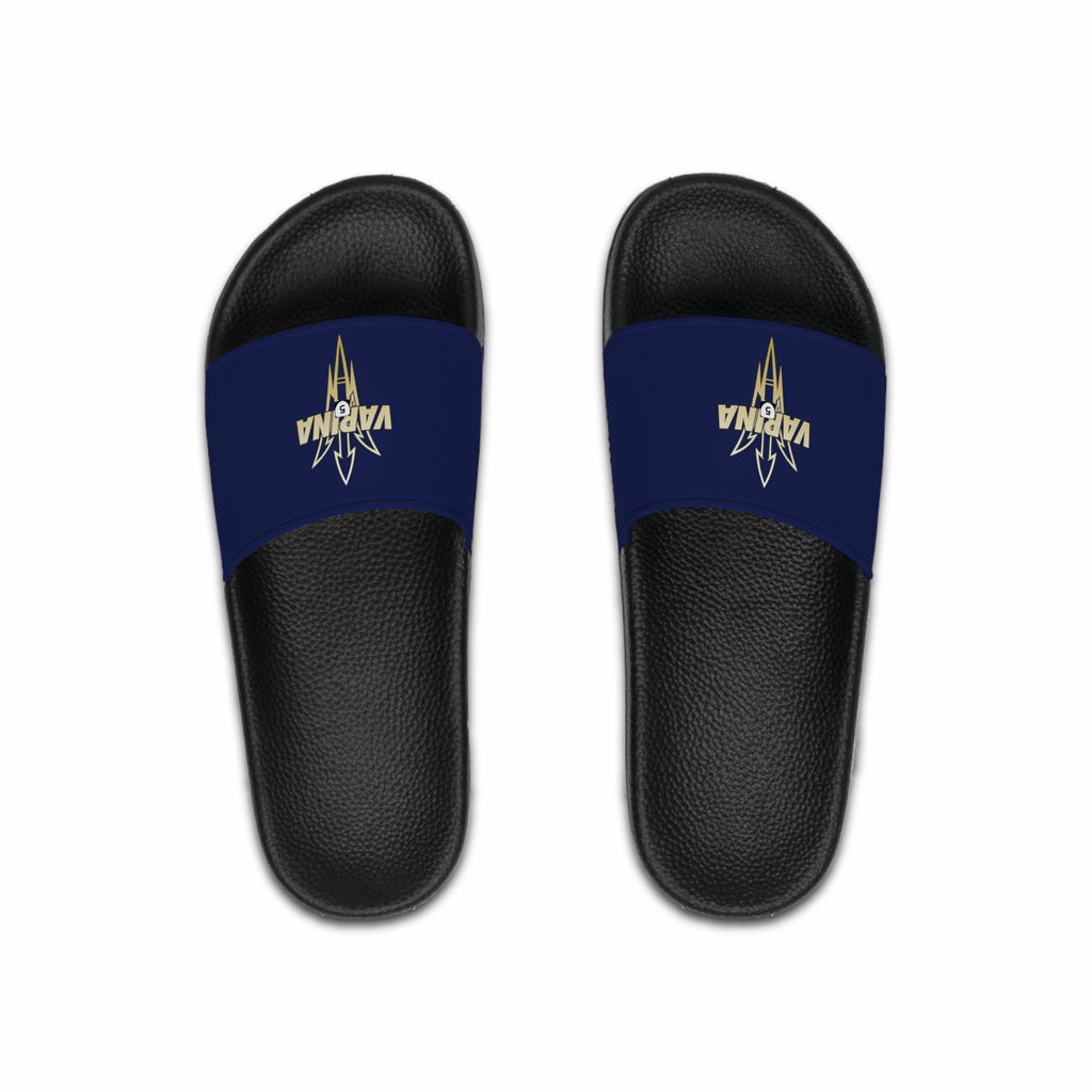 Men's VARINA Route 5 Logo Slides - Navy