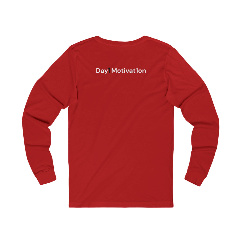 "I'm What Goals Looks Like" Long Sleeve Tee — Motivational Fitness Shirt
