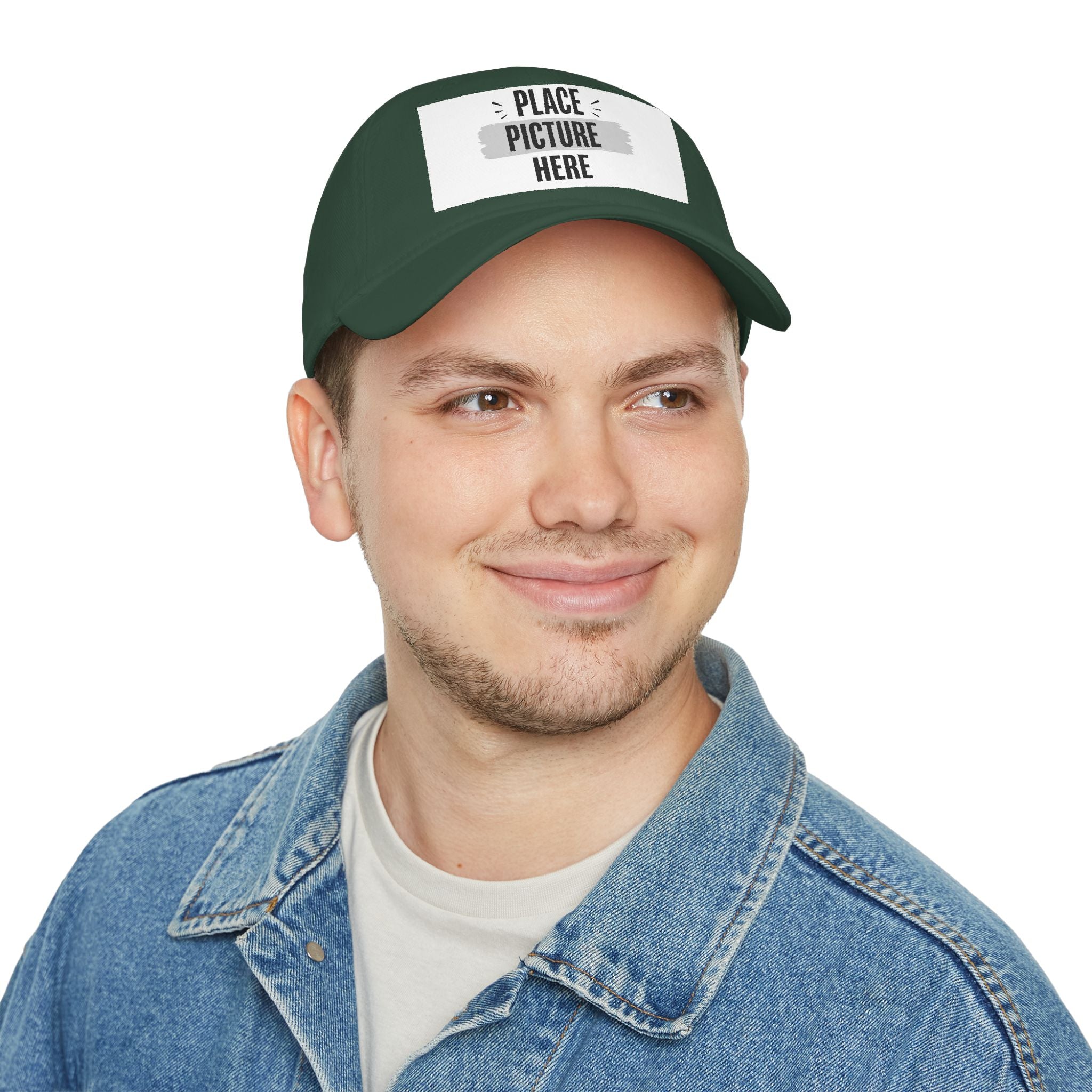 Custom Embroidered Baseball Cap(image)  — "Designed by You" Low-Profile Hat