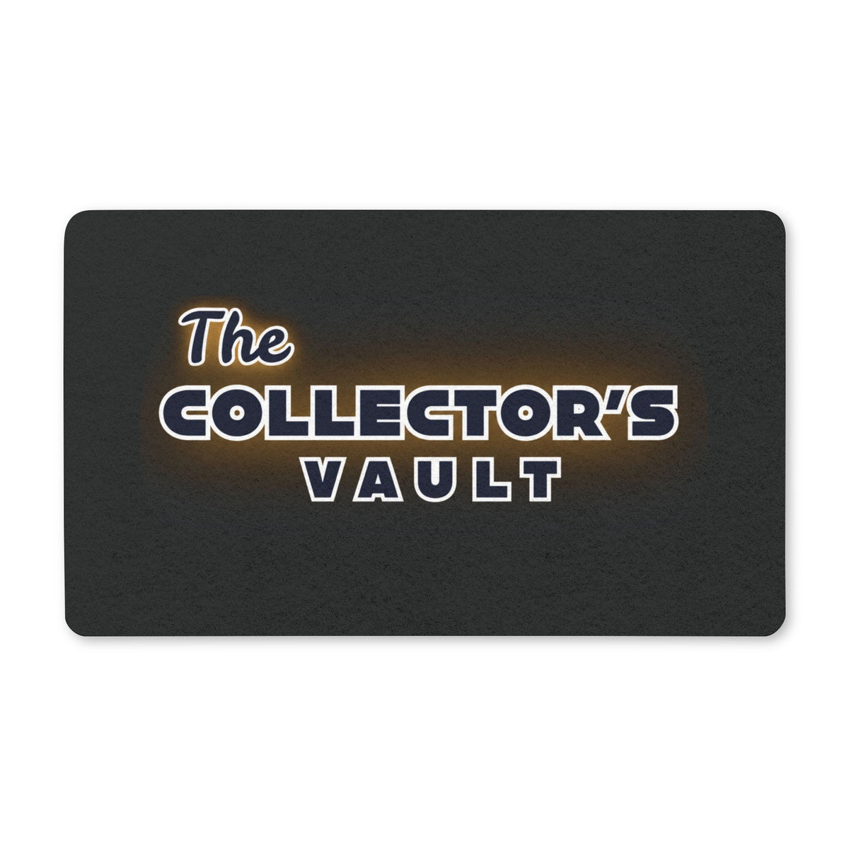 Collector's Vault Doormat — Personalized Home Entry Mat for Collectors