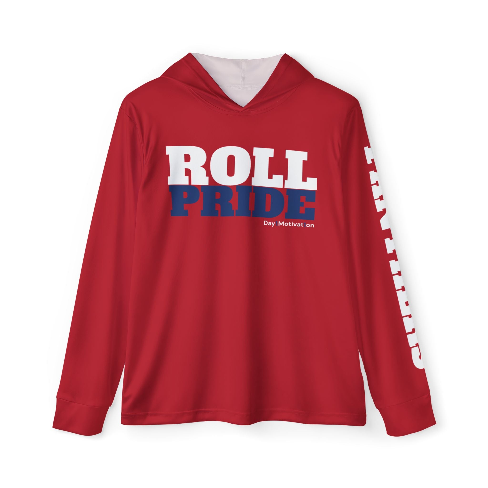 Panther Pride Football Warmup Hoodie (AOP) - Red