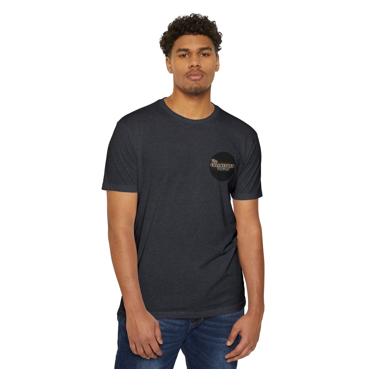 Collector's Vault Logo T-Shirt – Retro Graphic Back Print