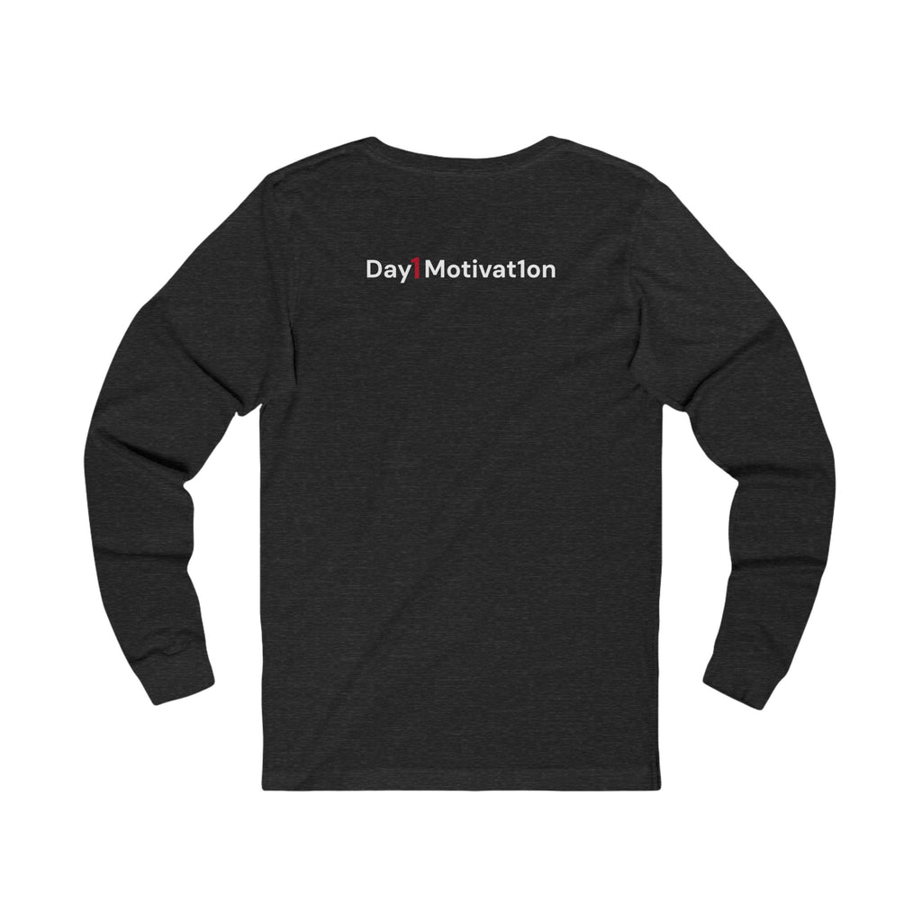 "I'm What Goals Looks Like" Long Sleeve Tee — Motivational Fitness Shirt