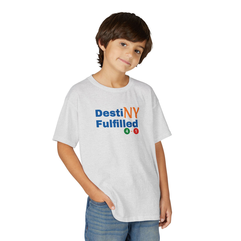 "DestiNY Fulfilled" Youth Tee — 53 Years in the Making (New York Championship)